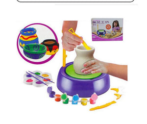 Kids Pottery Wheel Toy For Play