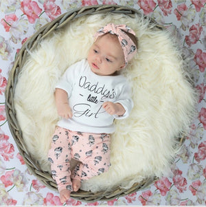 Angeline Daddy's Little Girl Newborn Take Home Outfit Set NB-24M