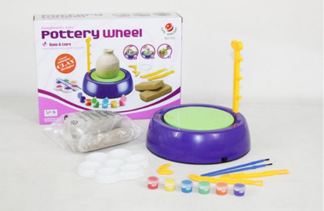 Kids Pottery Wheel Toy For Play