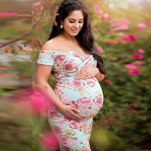 Carlese Flower Maternity Dress