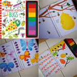 Kids Finger Painting And Rubber Stamp Activity Books