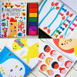 Kids Finger Painting And Rubber Stamp Activity Books