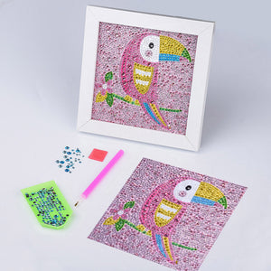 DIY Bedazzled Painting Art Kit For Kids | Rhinestone Painting Kit  | paint with rhinestones | rhinestone diamond painting | rhinestone art kit |  bedazzled painting | rhinestone painting kit | rhinestone diamond art | bedazzle art kit