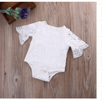 Kimberly Ann Lace Flare Sleeve Toddler Romper