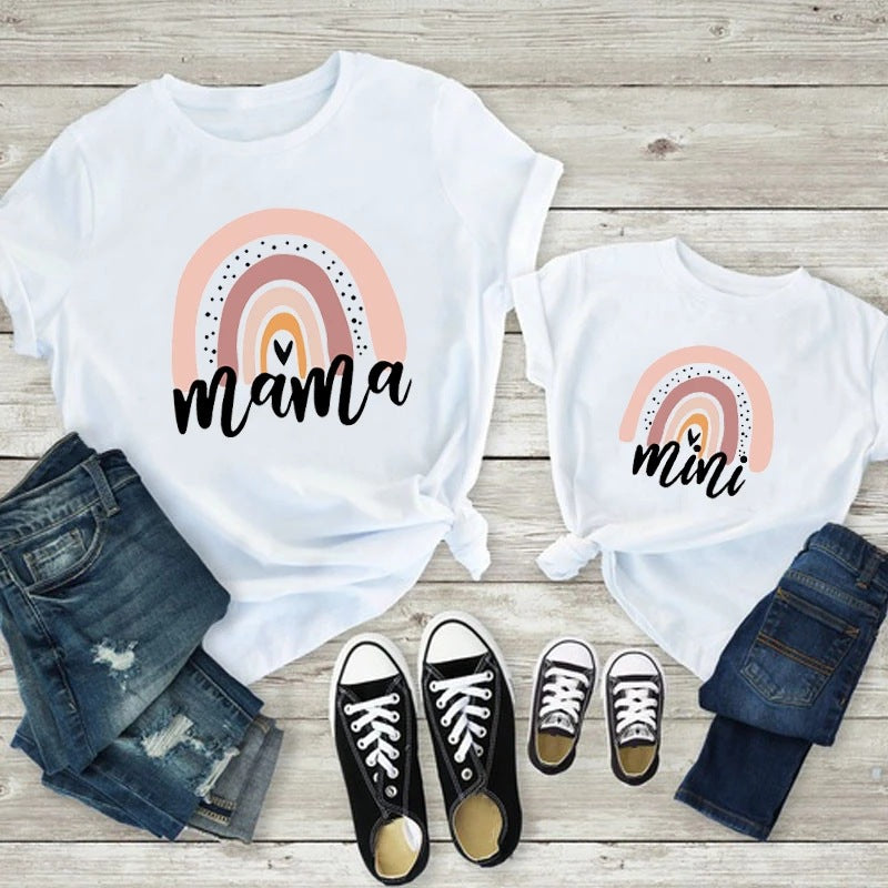 Mama and Mini Matching Short Sleeve T-Shirt