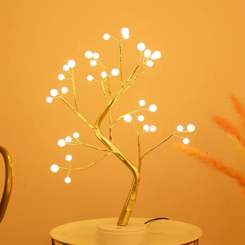 LED Copper Bonsai Tree Nursery Light