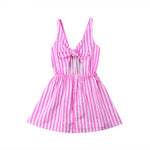 Summer Mommy and Mini Pink Stripe Romper