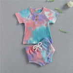 Charlie Summer Tie Dyed Toddler Outfit