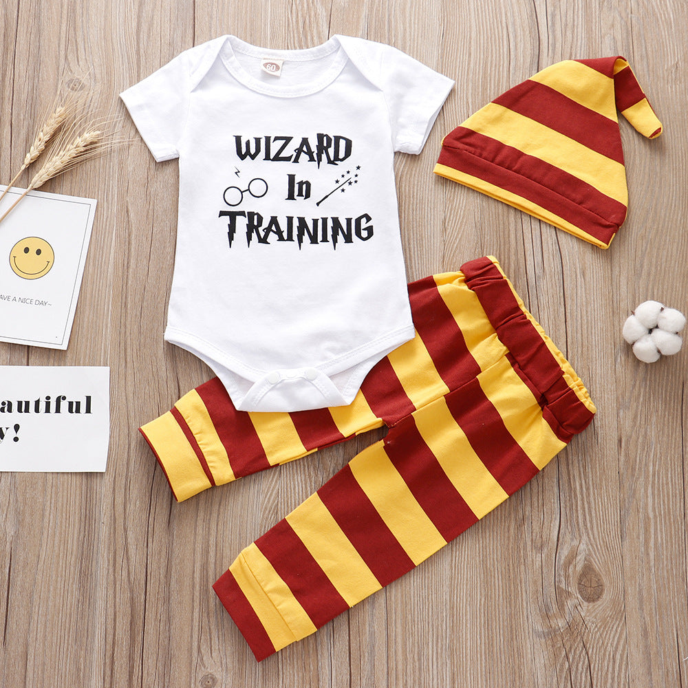 Wizard In Training 3 Piece Baby Outfit  Set