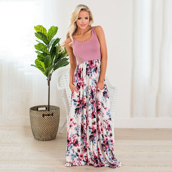 Serena & Lilly Matching Mommy & Daughter Floral Maxi Dresses – Baby ...