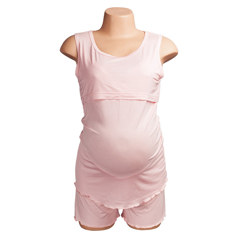 Janette Breastfeeding and Maternity Pajama Set