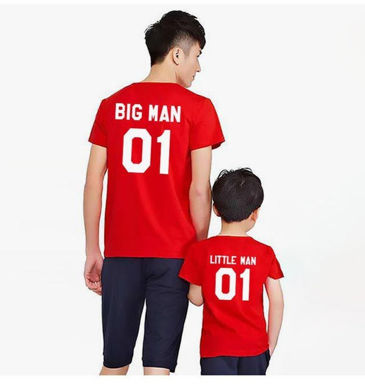 Father & Son Matching Outfit Big Man Little Man Shirt – Baby