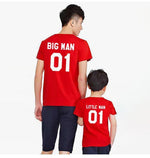 Father & Son Matching Outfit "Big Man Little Man" Shirt