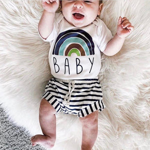 Rainbow Baby One Piece Outfit