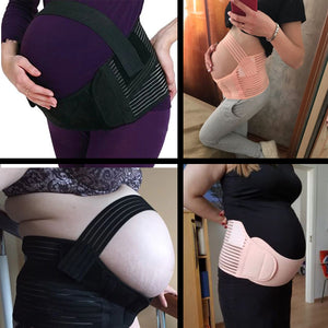 Pregnant Women Belts Adjustable Waist And Belly Strap Pregnancy Reduce  Discomfort & Pain Pink Grey Maternity Accessories