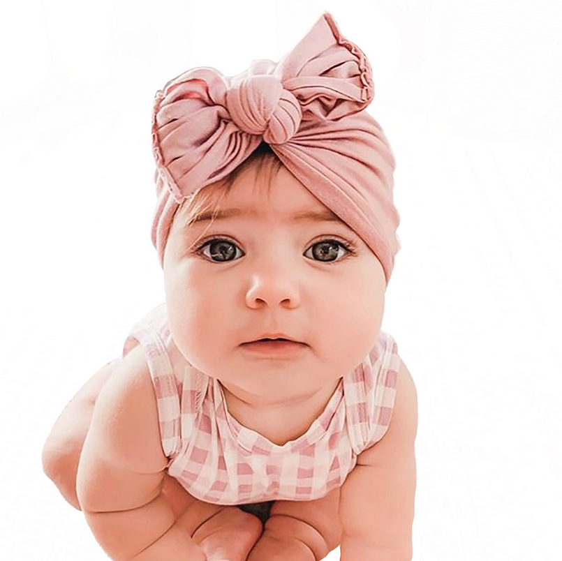 Tamara Newborn Baby Girl Turban Headwraps