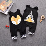 Gender Neutral Black One Piece Toddler Outfit