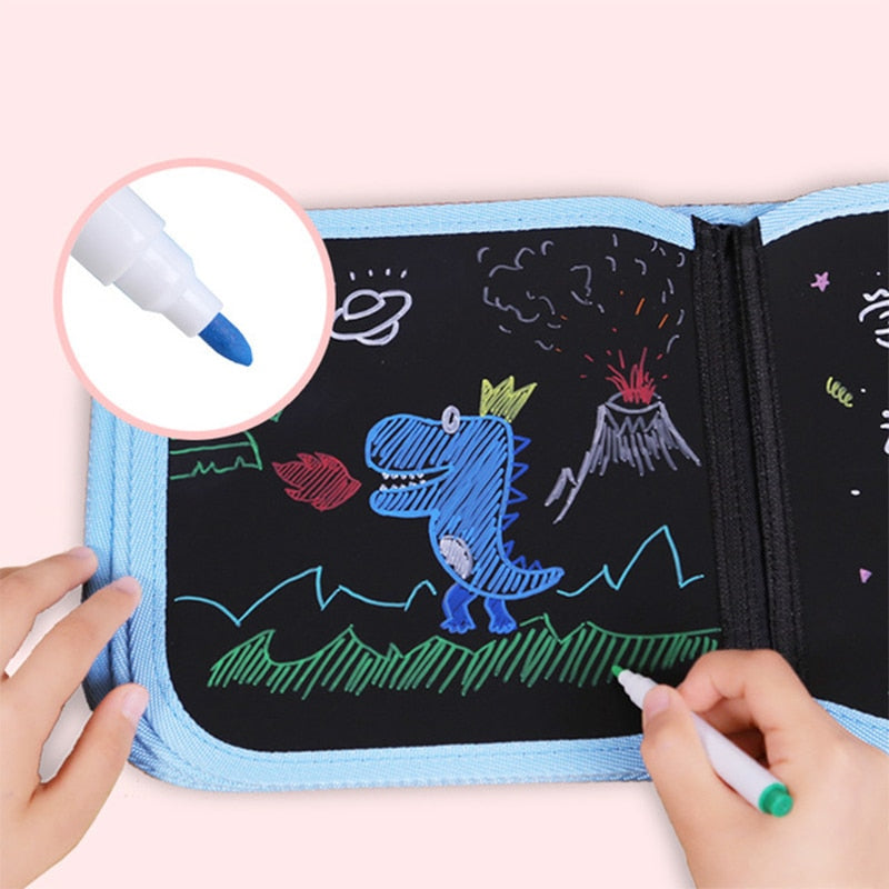 TurboSketch Kids Portable Soft Drawing Book